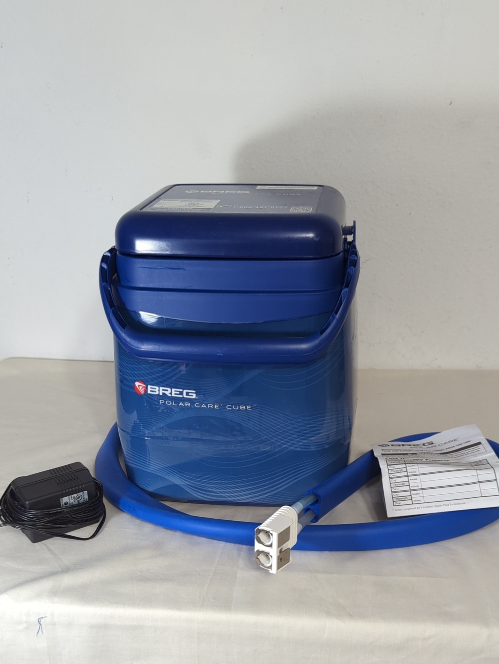 Breg Polar Care Cube Cold Therapy circulating ice chest no pads w/Instructions